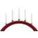 Star Trading Halla Red Candle Bridge 55cm