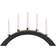 Star Trading Halla Grey Adventsljusstake 55cm