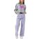 Hype Girl's Ruffle Princess Script Crop Crew Neck - Grey (ZVLR-235)