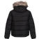 Regatta Kid's Parkes Fur Trim Parka Jacket - Black (RKN127_800)