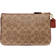 Coach Small Wristlet In Signature Canvas - Brass/Tan/Rust