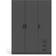 Tvilum Sprint Matt Grey Garderobeskab 147x200.4cm