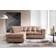 Abakus Direct Jumbo Brown Sofa 212cm 3pcs 3 Seater