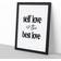 East Urban Home Self Love Black Framed Art 48x65cm