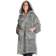 Kanguru Fluffi Felpa Hoodie Couverture Gris (95x95cm)