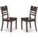 East West Furniture Antique ANLY5-CAP-W Cappuccino Dining Set 36" 5