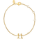 ByBiehl Together My Love Bracelet - Gold/Transparent