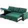 Lilola Home Sleeper Sectional Green Sofa 46" 3 Seater