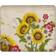 ASEELO Bees sunflowers daisy rose flowers waterproof mouse pad with stitched edge non-slip rubber base design for laptop or desktop