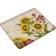 ASEELO Bees sunflowers daisy rose flowers waterproof mouse pad with stitched edge non-slip rubber base design for laptop or desktop