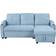 QWE-YCWQ008553 Blue Sofa 80.3" 3 Seater