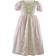 Den Goda Fen Children Princess Dress Velvet Pink