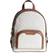 Michael Kors Jaycee Medium Logo Backpack - Vanilla