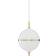 Rebello Decor Eternal Moonlight Medium Coated Brass/Opal/White Pendel ∅ 22cm
