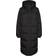 Vero Moda Erica Holly Hood Ribbed Cuffs Coat - Black