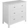 Furniture To Go Florence White Chest of Drawer 80x72cm