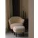 Audo Copenhagen Ingeborg with Footstool Sheepskin Moonlight Loungestol 76cm 2stk