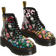 Dr. Martens Sinclair Leather Platform - Black Floral Mash Up Backhand