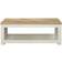 Birlea Highgate Cream/Oak Coffee Table 47x105cm