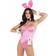 Roma Playboy Bunny Women's Costume Pink