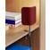 Hay Apex Clip Maroon Red Table Lamp 27.4cm