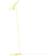 Louis Poulsen Aj Soft Lemon Floor Lamp 130cm