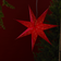 Star Trading Decorus Red Julstjärna 75cm