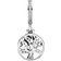 Pandora Sparkling Family Tree Dangle Charm - Silver/Gold/Transparent