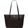 Coach Zip Top Tote In Signature Canvas - Gold/Brown Black