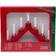 Konstsmide Clove Stake Red Candle Bridge 39cm