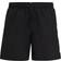 BOSS Quick-drying swim shorts with stripe and logo Black