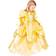 Den Goda Fen Yellow Princess Dress Children Masquerade Costume