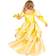 Den Goda Fen Yellow Princess Dress Children Masquerade Costume