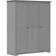vidaXL Bodo Grey Garderobeskab 151.5x176.5cm