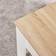 Homcom Extending White/Oak Coffee Table 50x100cm