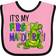 Inktastic My 1st Mardi Gras Cute Alligator With Beads Baby Bib