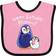 Inktastic Happy Birthday Mommy Cute Penguins Baby Bib