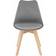 tectake Egg Grey Kitchen Chair 82.5cm 6pcs