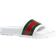 Gucci Web Slide Sandal - White Rubber