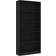 vidaXL 5-Tier Cabinet Black Estantería de libros 175cm