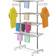 Homcom 4 Layers Folding Rail Hanger