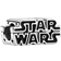 Pandora Star Wars 3D Logo Charm - Silver/Black
