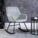 Homcom Modern Grey Rocking Chair 88cm