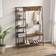 Homcom Coat Stand Brown Portascarpe 117x169cm