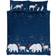 MCU Polar Bears & Friends Navy Duvet Set Double 27x200cm