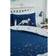 MCU Polar Bears & Friends Navy Duvet Set Double 27x200cm