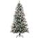 Homcom Artificial Snow Dipped Green/White Christmas Tree 180cm