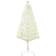 Homcom Prelit Artificial White Christmas Tree 150cm