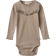 Wheat Elise Long Sleeve Rib Body - Soft Brown