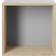 Muuto Mini Stacked 2.0 Medium Oak/Light Grey Wall Shelf 13.1"